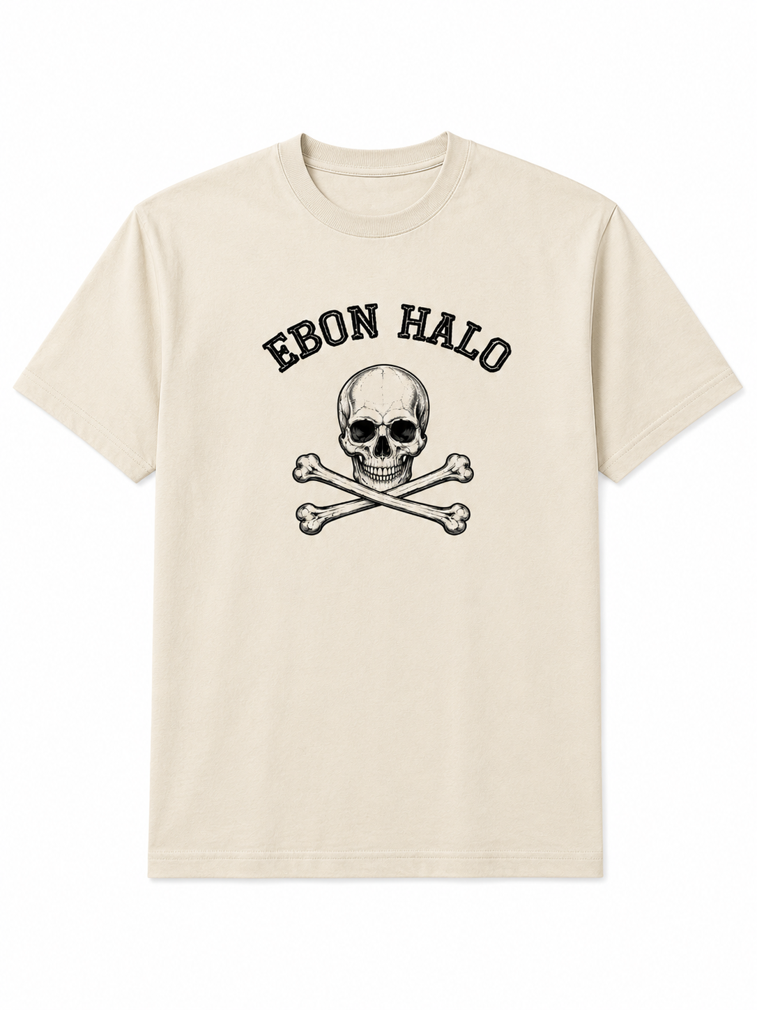 Ebon Halo Cotton T-shirt